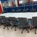 large 6 seater boardroom table