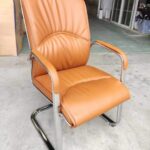 leather waiting room chair office clients