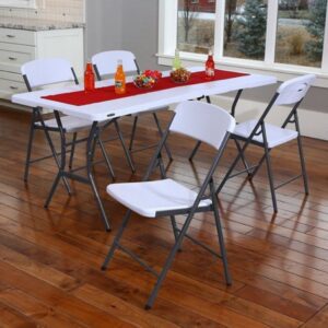long hdpe folding table