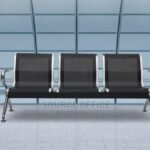 long lasting 5 seat public bench