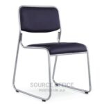 long lasting leather reception chair