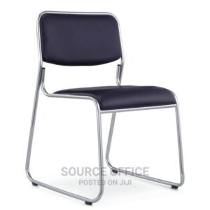 long lasting leather reception chair