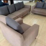 luxury beige sofa floating