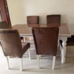 luxury wood upholstered room