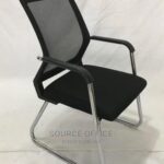 modern conference mesh chair
