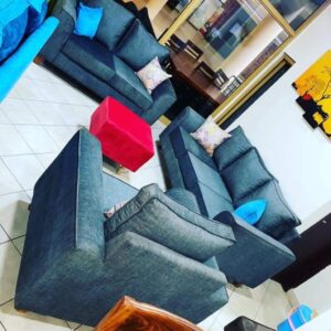 modern fabric couch floating style