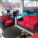modern family couch slim legs