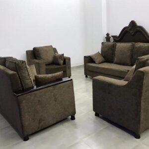 modern lounge sofa rounded