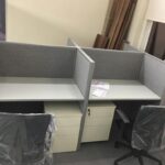 modern open office workstation