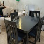 practical wood finish chair space