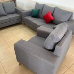 premium fabric sofa interior
