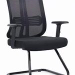 premium office visitor chair mesh