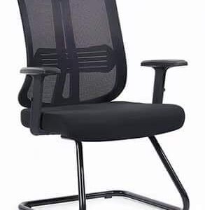premium office visitor chair mesh