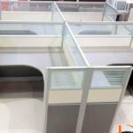 professional fourperson desk
