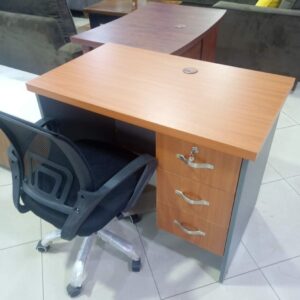 professional study desk workspace
