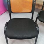 reception visitor chair lumbar support
