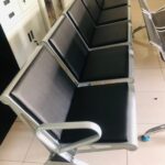 shared space 5 seat bench