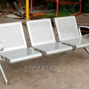 single seater padded link bench black