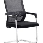 sleek reception visitor chair