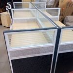 spacious 4person office desk