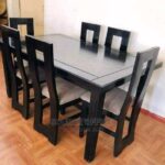 spacious 6 chair dining