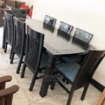 spacious family dining table