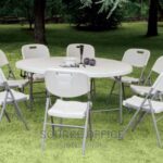 spacious hdpe dining table