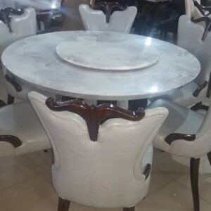 spacious marble entertainment dining