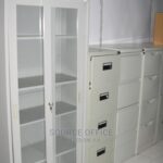 spacious office locker storage