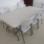 spacious outdoor folding table