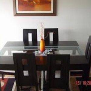 spacious smooth surface table