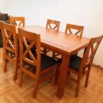 spacious strong wood frame