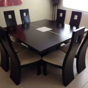 spacious timeless dining set