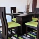 stylish kitchen dining space