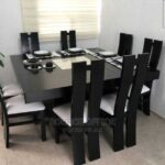 stylish mahogany dining room
