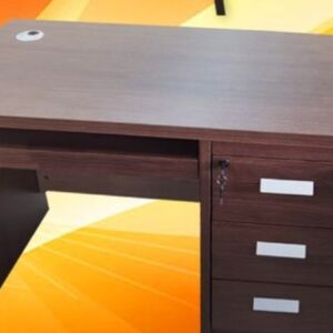 stylish office desk storage space