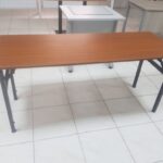 stylish office desk wood finish