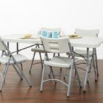 stylish plastic folding table