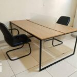 stylish shared workspace table