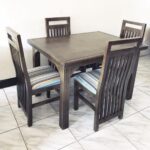 stylish small apartment dining