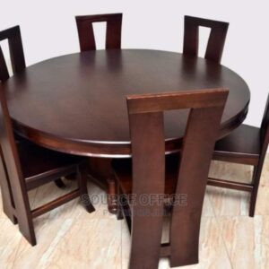 stylish wood frame dining