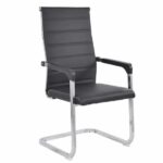 support plus leather visitor chair foam