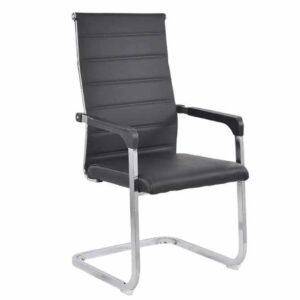 support plus leather visitor chair foam