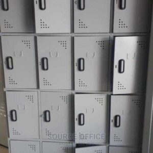 ventilated steel door locker