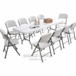 water resistant 14 person catering table