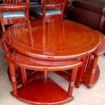 Apartment Coffee Table with Raised Edge Top Uganda
