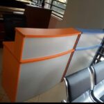 Reception Counter Desk with Multiple Drawers Kampala Uganda