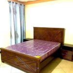Walnut Ottoman Wooden Bed Frame with Storage Uganda