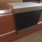 Reception Desk for Business Offices Kampala Uganda SourceOffice Durable Wooden Build Quality
