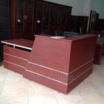 Stylish Contemporary Office Reception Counter Kampala Uganda